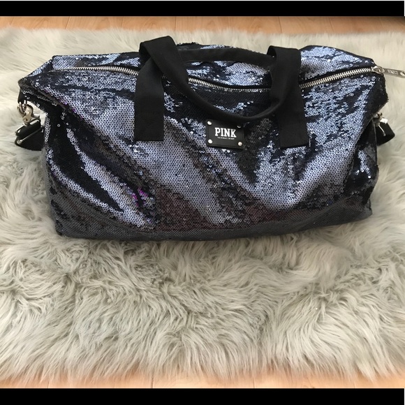 large sequin duffle bag